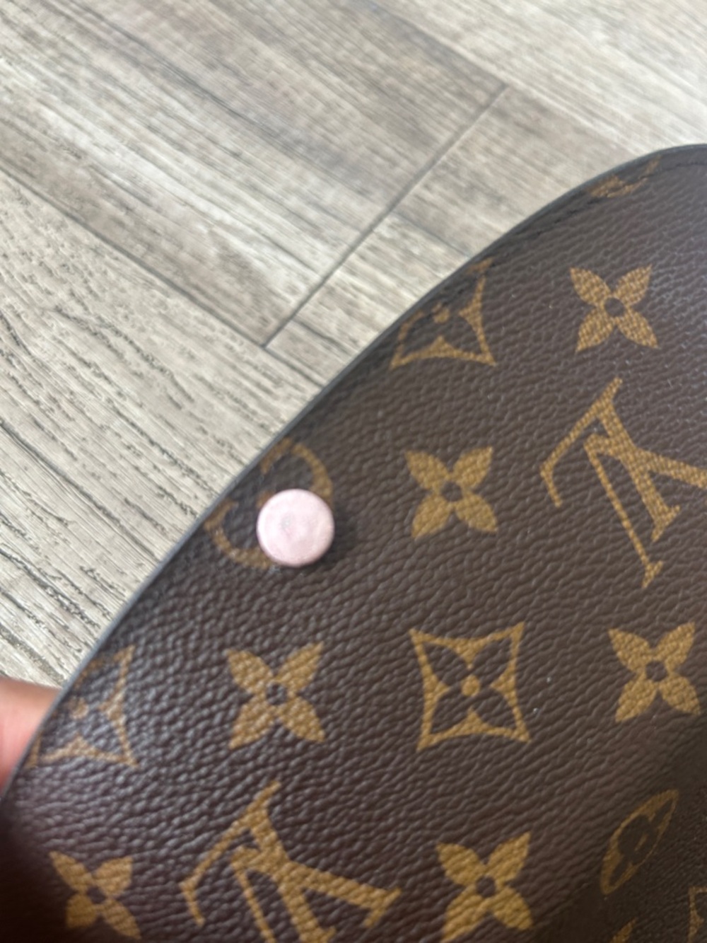 Louis Vuitton Monogram Canvas Emilie Long Wallet in Brown and Pink - Picture 14 of 17